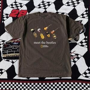 Brown National Geographic Bug Tee